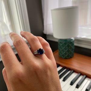 Blue Sapphire Ring